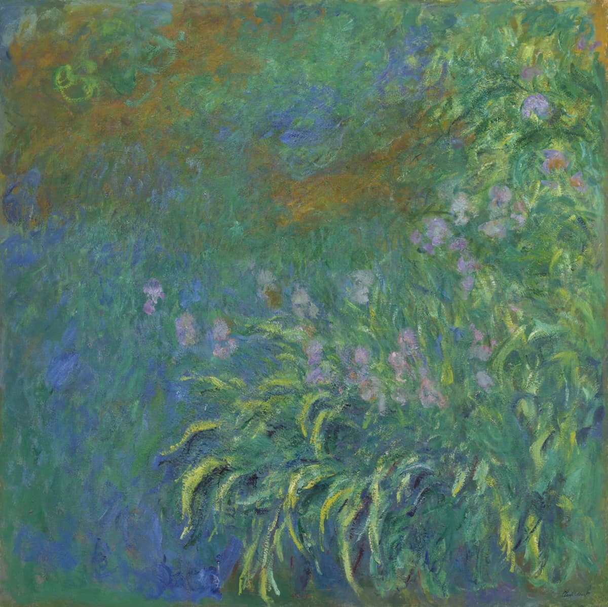 Irises, 1914–1917